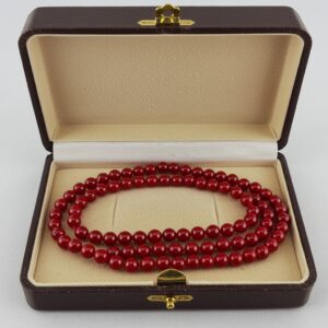 Red Carnelian mala
